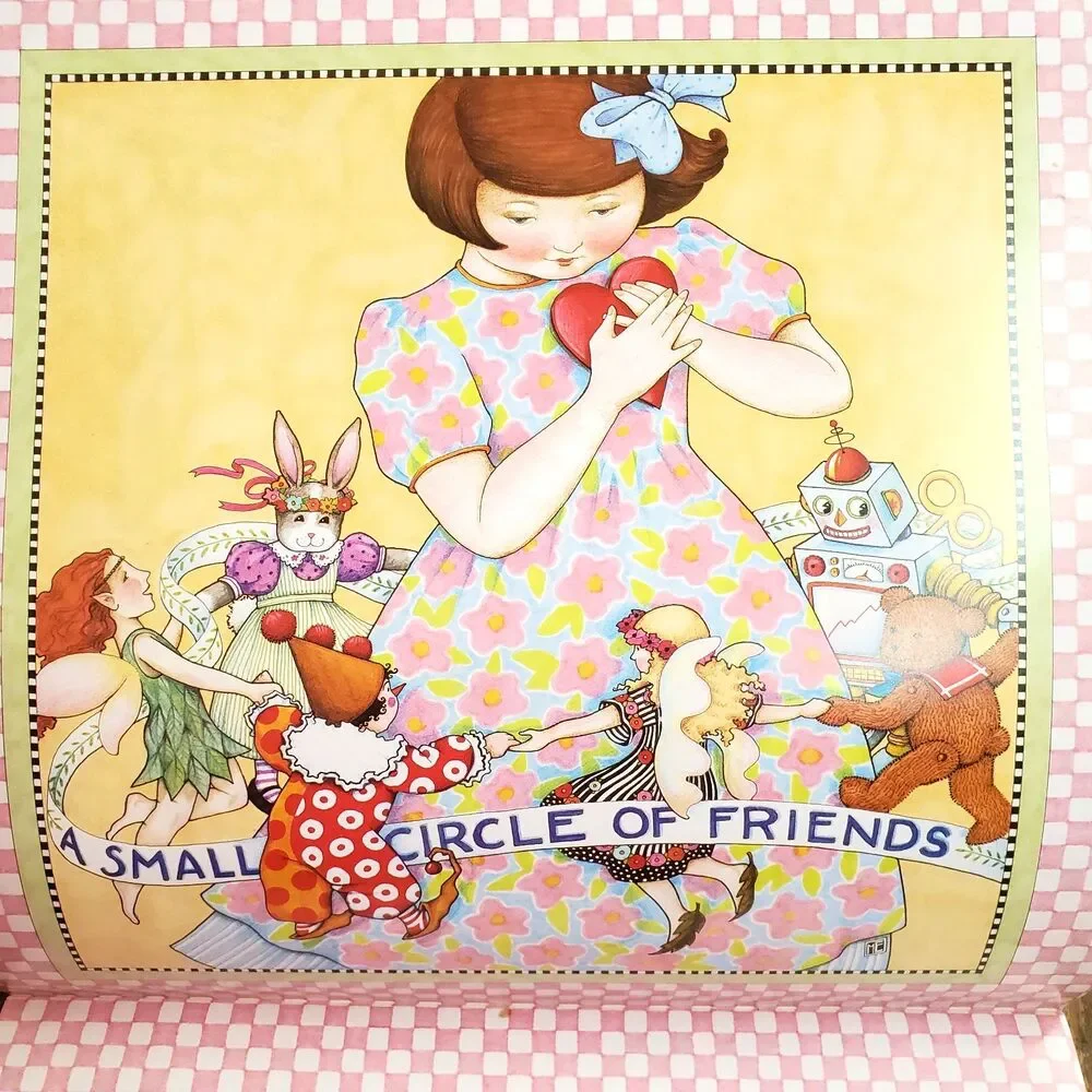 Vintage True Friends 1993 Mary Engelbreit Wall Calendar UNUSED 12 x 12